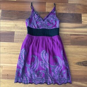 Hype silk dress